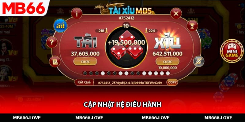 Cập nhật hệ điều hành